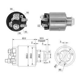 [02ZM-471] AUTOMATICO RENAULT GOLF PEUGEOT TIPO LUCAS