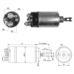 [02ZM-523] AUTOMATICO FORD LLANERO 12V GRADUACION TIPO BOSCH