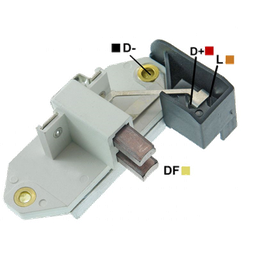 [07GA119] REGULADOR MAZDA 323 FIAT 12 65 CON ESCOBILLAS TIPO MAGNETI MARELLI (GA1501)