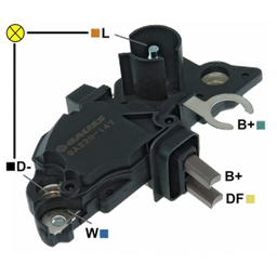 [07GA220] REGULADOR FIAT PALIO SIENA 12 TORNILLO TIPO BOSCH (GA1425-GA1426)