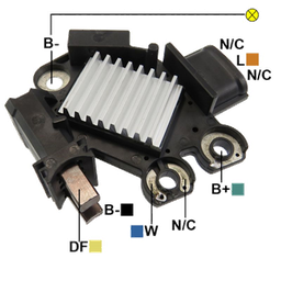 [07GA933] REGULADOR HYUNDAI I10 2013-18 12 3 N C-L-N C TIPO VALEO