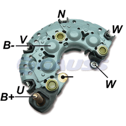 [07GA1254] RECTIFICADOR TOYOTA VOLVO 115AMP 8X50A TIPO DENSO