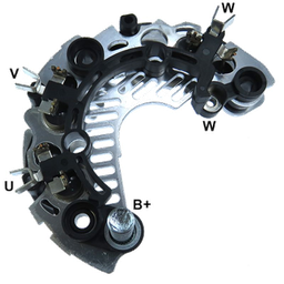 [07GA1322] RECTIFICADOR FIAT TIPO DENSO 110AMP 6X50A M8X34MM AVALANCHE M5X15MMTIPO DENSO