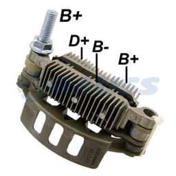 [07GA1340] RECTIFICADOR MAZDA MILENIO 85AMP 6X35A M8X25MM TRIDIODO (GA472) TIPO MITSUBISHI