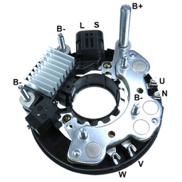 [07GA3003] CONJUNTO REG+RECT CHEVROLET LUV DMAX 12V 80AMP 8X35A AVALANCHE TIPO HITACHI