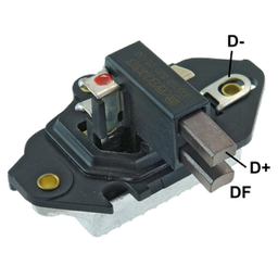 [07GA041] REGULADOR MB MERCEDES BENZ VOLVO 24 140 CON ESCOBILLAS TIPO BOSCH (GA1547-GA1973)