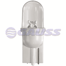 [28GL51] BOMBILLO MINIATURA 158 W2.1X9.5D 12V LUZ TABLERO INTERIOR MATRICULA BASE BLANCA MAX LIGTH 6000MCD STD BLISTER X 2 MOTOCICLETA