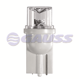 [28GL53] BOMBILLO MINIATURA 158 W2.1X9.5D 12V LUZ TABLERO INTERIOR MATRICULA BASE BLANCA MAX LIGTH 5000MCD STD CAJA X 10 MOTOCICLETA