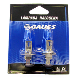[28GL56] BOMBILLO HALOGENO H1 P14.5S 12V 100W FARO MAX LIGTH 110% MAS LUZ 5000K LUJO DUOPACK 62200CBA GL56