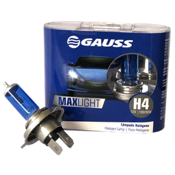 [28GL60] BOMBILLO HALOGENO H4 P43 12V 90100W FARO MAXLIGTH 110% MAS LUZ 5000K PREMIUM DUOPACK 62203CBA