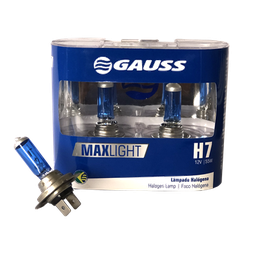 [28GL61] BOMBILLO HALOGENO H7 PX26D 12V 55W FARO MAXLIGTH 110% MAS LUZ 5000K PREMIUM DUOPACK 64210CBA
