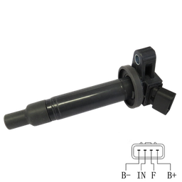 [29GC4878] BOBINA ENCENDIDO TOYOTA LEXUS GS 430 GT 2005 LS 430 LX 470 TOYOTA LAND CRUIZER 4.7 90919-02230 90080-19027 4P GC GC4878 GC4238 SD-11065M 