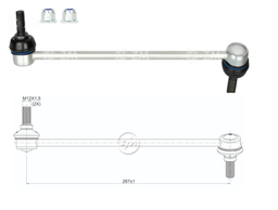 [51ZM-37011510] BIELETA BARRA ESTAB. DEL IZQ CHEVROLET CAPTIVA 4WD (C100 C140) TRACKER EQUINOX 3.6 GRAN VITARA XL7 07 09 LC:287RP:M12-1 50TC84N.M