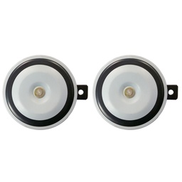 [12GB1084] PITOS DISCO 12V JUEGO X 2 BLISTER CROMADO